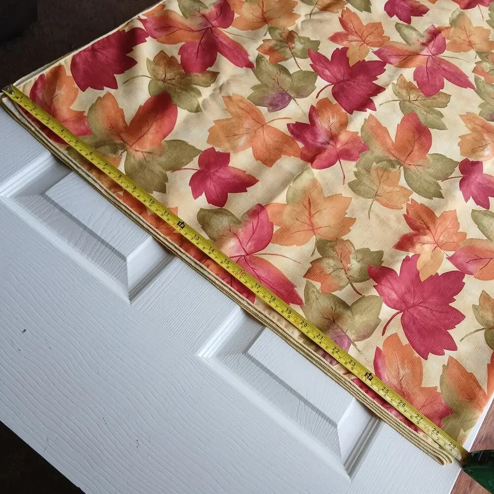 Linens 'n Things XL autumn leaves tablecloth 118